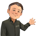 Chibi couleurs+prénom petit format